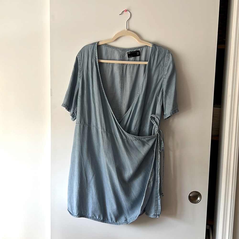 Oversized Denim Dress